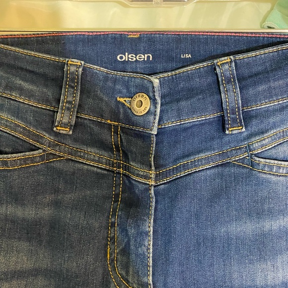 Olsen Lisa Straight Leg Jeans, US 27 - Picture 3 of 8